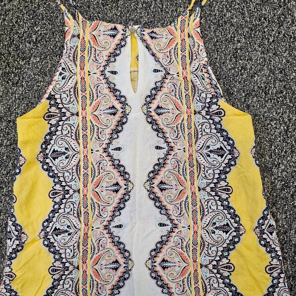 VERSE paisley tank top- Sz Large - Picture 4 of 5